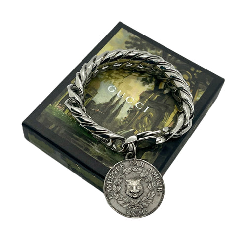 Repurposed X~Large Reversible Gucci Amour 1921 Bracelet