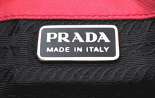 Load image into Gallery viewer, Repurposed Prada Silver &amp; Black Tag Bracelet
