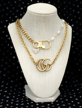 Load image into Gallery viewer, Repurposed X~Large Gucci Interlocking GG Toggle Necklace