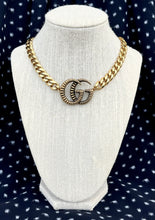 Load image into Gallery viewer, *Rare Find* X~Large Repurposed Interlocking GG Gucci Charm Necklace