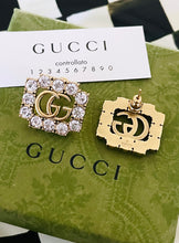 Load image into Gallery viewer, Repurposed Very Rare Medium Interlocking GG Crystal Gucci Rare Necklace