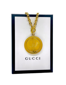 X~Large Repurposed 1990’s Gucci Coin Necklace