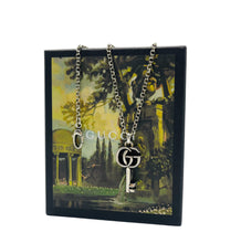 Load image into Gallery viewer, .925 Sterling Sterling Silver Gucci Key Necklace